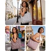 image:imageBAGSMART Beach Bags for Women Beach Tote Bag Beach Bag with Zipper Travel Tote Bag for Women Sandproof Swim Pool Bag  Packable Beach BagMist Purple