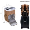 image:imageBAGSMART Camera Backpack DSLR Camera Bag Backpacks for Photographers Waterproof AntiTheft Photography Backpack with 15 Inch Laptop Compartment amp Tripod Holder Ivory WhiteCkhakisingle Buckle
