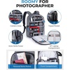 image:imageBAGSMART Camera Bag DSLR SLR Small Camera Backpack Fits 13 Inch Laptop Photography Backpacks with Rain Cover amp Tripod Holder