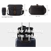 image:imageBAGSMART Camera Bag SLR DSLR Canvas Crossbody Camera Case Compact Camera Shoulder Bag with Rain Cover for Women and Men Khaki01Black