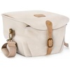 image:imageBAGSMART Camera Bag SLR DSLR Canvas Crossbody Camera Case Compact Camera Shoulder Bag with Rain Cover for Women and Men Khaki02Ivory White