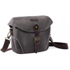 image:imageBAGSMART Camera Bag SLR DSLR Canvas Crossbody Camera Case Compact Camera Shoulder Bag with Rain Cover for Women and Men Khaki03Gray