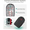 image:imageBAGSMART Camera Bag for Photographers Professional Camera Bag Fits up to 156 Laptop DSLRDronesTripod Camera Case with Rain Cover BlackBlack