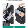 image:imageBAGSMART Camera Bag for Photographers Professional Camera Bag Fits up to 156 Laptop DSLRDronesTripod Camera Case with Rain Cover BlackLight Black