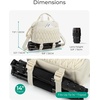 image:imageBAGSMART Camera Sling Bag Portable Small Camera Bags for Photographers with Tripod Holder Waterproof DSLRSLRCute Camera Case for Women with Rain Cover Compatible with Sony Canon Nikon BeigeBrown