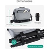 image:imageBAGSMART Camera Sling Bag Small Camera Bags for Photographers with Tripod Holder Waterproof DSLRSLRMirrorless Camera Bags Crossbody with Rain Cover Compatible with Canon Sony Nikon BeigeBlack
