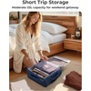 image:imageBAGSMART Carry On Luggage 20 InchSoftside Expandable Suitcase with Spinner Wheels Luggage 22x14x9 Airline Approved Rolling Lightweight Suitcases for Women Men Compact CarryOn BlackUnderseatDark Blue