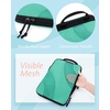 image:imageBAGSMART Compression Packing Cubes 6 Set4 Set2 Set Travel Packing Cubes for Carry on Suitcases Compression Suitcase Organizers Bag Set amp Travel Cubes for Luggage Lightweight Packing OrganizersLagoon Blue
