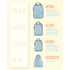 image:imageBAGSMART Compression Packing Cubes 6 Set4 Set2 Set Travel Packing Cubes for Carry on Suitcases Compression Suitcase Organizers Bag Set amp Travel Cubes for Luggage Lightweight Packing Organizers04Sky Blue