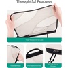 image:imageBAGSMART Compression Packing Cubes 6 Set4 Set2 Set Travel Packing Cubes for Carry on Suitcases Compression Suitcase Organizers Bag Set amp Travel Cubes for Luggage Lightweight Packing Organizers14 SetBlack