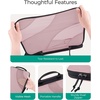image:imageBAGSMART Compression Packing Cubes 6 Set4 Set2 Set Travel Packing Cubes for Carry on Suitcases Compression Suitcase Organizers Bag Set amp Travel Cubes for Luggage Lightweight Packing OrganizersMist Purple