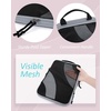 image:imageBAGSMART Compression Packing Cubes 6 Set4 Set2 Set Travel Packing Cubes for Carry on Suitcases Compression Suitcase Organizers Bag Set amp Travel Cubes for Luggage Lightweight Packing Organizers03Black