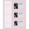 image:imageBAGSMART Compression Packing Cubes 6 Set4 Set2 Set Travel Packing Cubes for Carry on Suitcases Compression Suitcase Organizers Bag Set amp Travel Cubes for Luggage Lightweight Packing OrganizersBlack