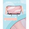 image:imageBAGSMART Compression Packing Cubes 6 Set4 Set2 Set Travel Packing Cubes for Carry on Suitcases Compression Suitcase Organizers Bag Set amp Travel Cubes for Luggage Lightweight Packing OrganizersBaby Pink