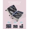 image:imageBAGSMART Compression Packing Cubes 6 Set4 Set2 Set Travel Packing Cubes for Carry on Suitcases Compression Suitcase Organizers Bag Set amp Travel Cubes for Luggage Lightweight Packing OrganizersBlack