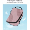 image:imageBAGSMART Compression Packing Cubes 6 Set4 Set2 Set Travel Packing Cubes for Carry on Suitcases Compression Suitcase Organizers Bag Set amp Travel Cubes for Luggage Lightweight Packing OrganizersMist Purple