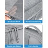 image:imageBAGSMART Compression Packing Cubes for Travel 6 Set Luggage Organizer Bags  Fits 202428in CarryOn Suitcases Compressible Bags Streamline Cruise Travel Essentials Sturdy Handles Machine Washable01Grey