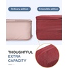 image:imageBAGSMART Compression Packing Cubes for Travel 6 Set Luggage Organizer Bags  Fits 202428in CarryOn Suitcases Compressible Bags Streamline Cruise Travel Essentials Sturdy Handles Machine WashableViva Magenta