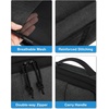 image:imageBAGSMART Compression Packing Cubes for Travel 6 Set Luggage Organizer Bags  Fits 202428in CarryOn Suitcases Compressible Bags Streamline Cruise Travel Essentials Sturdy Handles Machine Washable04Black