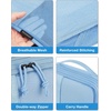 image:imageBAGSMART Compression Packing Cubes for Travel 6 Set Luggage Organizer Bags  Fits 202428in CarryOn Suitcases Compressible Bags Streamline Cruise Travel Essentials Sturdy Handles Machine WashableSky Blue