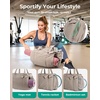 image:imageBAGSMART Crush Bow Tote Bag for Women Puffer Travel Work Yoga Laptop Bag  Large Bow Tote Fits 40oz Tumbler 156 Laptop Yoga Mat Sleeve Waterproof Pocket Travel Work Swim Gym Mom Shoulder HandbagCandy Pink