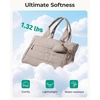 image:imageBAGSMART Diaper Bag Tote Hospital Bag for Labor Delivery Puffy Maternity Travel Diaper Tote Baby Bag with Pacifier CaseCoffee