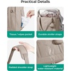 image:imageBAGSMART Diaper Bag Tote Puffer Hospital Bag for Labor Delivery with Pacifier Case Lightweight Baby Bag for Travel WorkNavy Blue