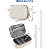 image:imageBAGSMART Digital Camera Case Protective amp Lightweight Camera Case with 2 Carrying Ways Waterproof amp Shockproof Small Camera Bag for Canon PowerShot G7X Mark IIIIISony DSCW800DSCW830  CamelCamel