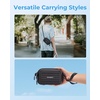 image:imageBAGSMART Digital Camera Case Protective amp Waterproof Small Camera Case with Shoulder Strap Lightweight Camera Sling Bag for Canon PowerShot ELPH 180190  Sony DSCW800DSCW830  PinkBlack