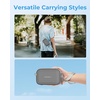 image:imageBAGSMART Digital Camera Case Protective amp Waterproof Small Camera Case with Shoulder Strap Lightweight Camera Sling Bag for Canon PowerShot ELPH 180190  Sony DSCW800DSCW830  PinkGrey