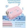 image:imageBAGSMART Digital Camera Case Protective amp Waterproof Small Camera Case with Shoulder Strap Lightweight Camera Sling Bag for Canon PowerShot ELPH 180190  Sony DSCW800DSCW830  PinkBaby Pink