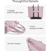 image:imageBAGSMART Expandable Tote Bag for Women Puffer Work Tote Handbag Quilted Carry On Bag for Travel GymPurple