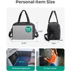 image:imageBAGSMART Gym Bag for Women Carry on Travel Duffel Bag Waterresistant Weekender with Shoe Compartment for Gym Travel Work Desert MediumMBlack