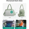 image:imageBAGSMART Gym Bag for Women Carry on Travel Duffel Bag Waterresistant Weekender with Shoe Compartment for Gym Travel Work Desert MediumMGreen