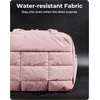 image:imageBAGSMART Gym Bag for Women Carry on Travel Duffel Bag Waterresistant Weekender with Shoe Compartment for Gym Travel Work Desert MediumMLight Pink