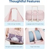 image:imageBAGSMART Gym Bag for Women Lightweight Duffel with Shoe Compartment Tote Bag with Wet Pocket for Yoga Travel PinkGrape