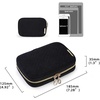 image:imageBAGSMART Jewelry Organizer Case Large Travel Jewelry Storage Bag for Necklace Earrings Rings Bracelet Soft PinkBlack