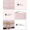 image:imageBAGSMART Jewelry Organizer Case Large Travel Jewelry Storage Bag for Necklace Earrings Rings Bracelet Soft PinkSoft Pink