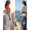 image:imageBAGSMART Reiki Gym Bag for Women Puffy Yoga Mat Travel Weekender Duffle Bag  LintResistant Lining WetDry Pocket amp AntiSlip Mat Loop UltraLight Roomy for Workout Gear Water Bottle Travel Sports5LBaby Pink