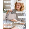 image:imageBAGSMART Reiki Gym Bag for Women Puffy Yoga Mat Travel Weekender Duffle Bag  LintResistant Lining WetDry Pocket amp AntiSlip Mat Loop UltraLight Roomy for Workout Gear Water Bottle Travel Sports5LMocha Brown