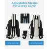 image:imageBAGSMART Small Camera Sling Bag DSLRSLR Camera Bag Fits 11 Tablet Camera Shoulder Bag for Photographers With Tripod HolderBeige