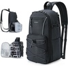 image:imageBAGSMART Small Camera Sling Bag DSLRSLR Camera Bag Fits 11 Tablet Camera Shoulder Bag for Photographers With Tripod HolderBlack