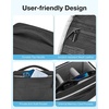 image:imageBAGSMART Small Camera Sling Bag for Photographers Compact Camera Shoulder Bags for DSLRSLRMirrorless Cameras Waterproof Crossbody Camera Case with Tripod Holder Black01Black