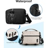 image:imageBAGSMART Small Camera Sling Bag for Photographers Compact Camera Shoulder Bags for DSLRSLRMirrorless Cameras Waterproof Crossbody Camera Case with Tripod Holder Black03Ivory White