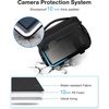 image:imageBAGSMART Small Camera Sling Bag for Photographers Compact Camera Shoulder Bags for DSLRSLRMirrorless Cameras Waterproof Crossbody Camera Case with Tripod Holder Black01Black