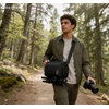 image:imageBAGSMART Small Camera Sling Bag for Photographers Compact Camera Shoulder Bags for DSLRSLRMirrorless Cameras Waterproof Crossbody Camera Case with Tripod Holder Black01Black