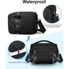 image:imageBAGSMART Small Camera Sling Bag for Photographers Compact Camera Shoulder Bags for DSLRSLRMirrorless Cameras Waterproof Crossbody Camera Case with Tripod Holder Black01Black