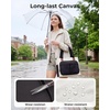 image:imageBAGSMART Small Tote Bag for Women 13 Laptop Canvas Work Bag with Zipper  30oz40oz Tumble amp 11 Pockets Travel Tote TeachersNurses Lightweight Canvas or WaterResistant Puffer Taslon Crossbody BagSmall Navy