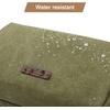 image:imageBAGSMART Toiletry Bag for Men Canvas Travel Toiletry Organizer Dopp Kit Waterresistant Shaving Bag for Toiletries AccessoriesBlackMediumGreen