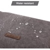 image:imageBAGSMART Toiletry Bag for Men Canvas Travel Toiletry Organizer Dopp Kit Waterresistant Shaving Bag for Toiletries AccessoriesBlackMediumGrey